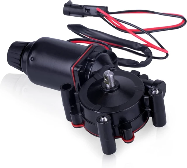 Alt view image 6 of 7 - Headlight Headlamp Motor Front Left Driver Side for Chevrolet Corvette 1988-1990 (2-Wire Connector Only)