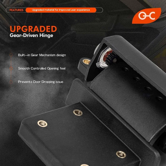 Alt view image 5 of 7 - Inner Fairing Glove Box Door Lid Hinge Fits Harley Road Glide FLTR 2015-24