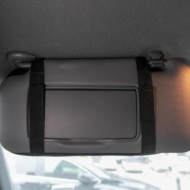 Alt view image 6 of 7 - Car Sun Visor Organizer Storage Pouch