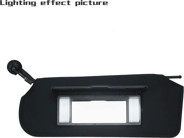 Alt view image 2 of 7 - Left Driver & Right Passenger Sun Visor for Corvette C5 1997-2004