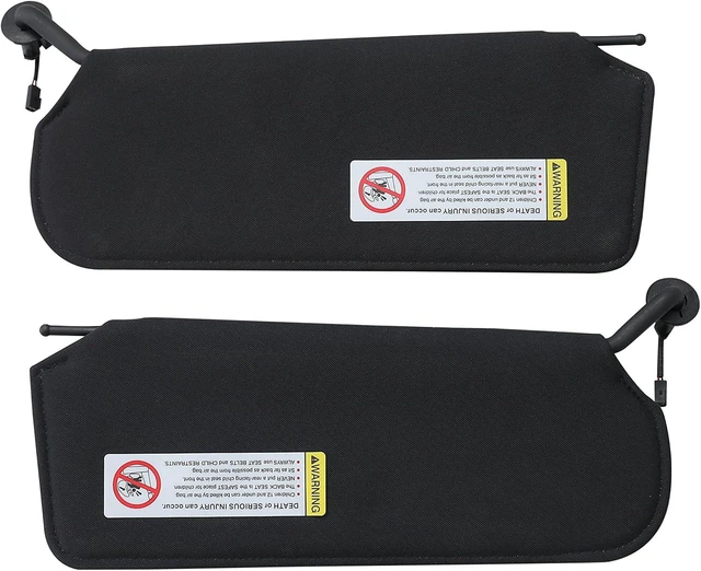 Alt view image 4 of 7 - Left Driver & Right Passenger Sun Visor for Corvette C5 1997-2004