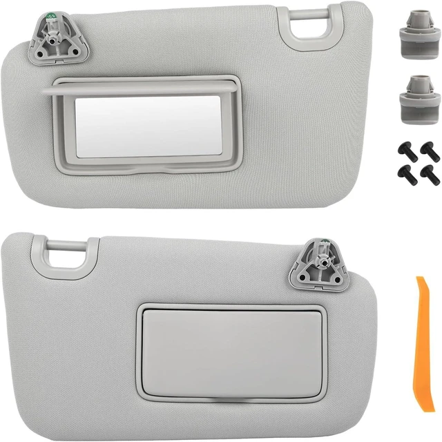 Main image of Non-Illuminated Sun Visor Pair Compatible with 2013-2019 Nissan Sentra