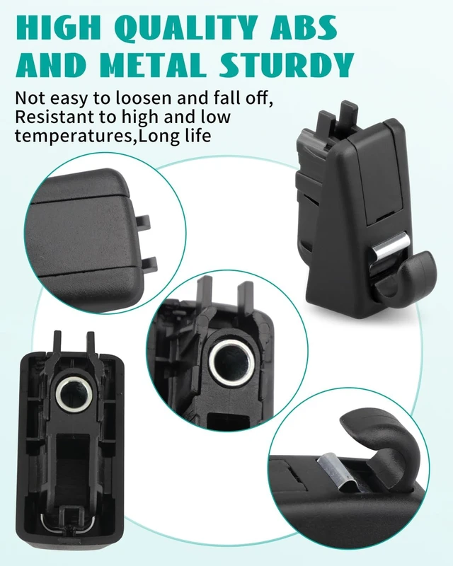 Alt view image 3 of 6 - Clip-On Sun Visor Holder