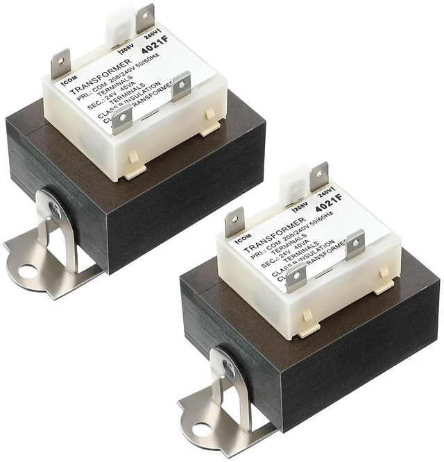 Main image of 2-Pack 240V to 24V 40VA Transformer for HVAC Furnace