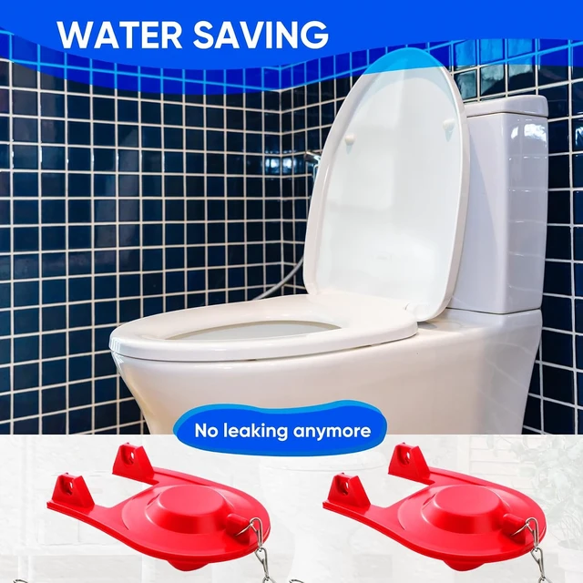 Alt view image 4 of 7 - 24-Pcs Bulk Toilet Tank Flapper Replacement Kit