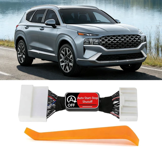 Main image of Auto Start Stop Eliminator for Hyundai Santa Fe 2021-2023 Autostop A-Off Disabler/Canceller Device, Easy-Install Plug & Play