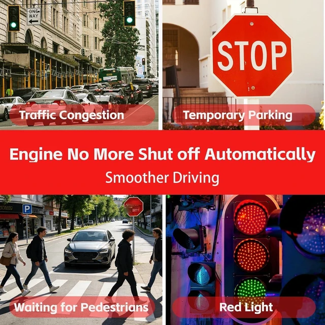 Alt view image 5 of 5 - Auto Start Stop Eliminator for Hyundai Santa Fe 2021-2023 Autostop A-Off Disabler/Canceller Device, Easy-Install Plug & Play
