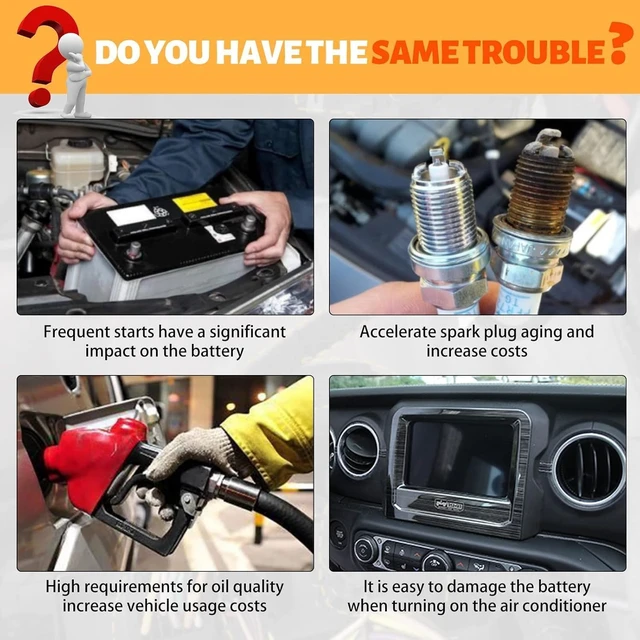 Alt view image 4 of 7 - MAIKER Auto Start Stop Eliminator Compatible with Wrangler JL JLU 20182024