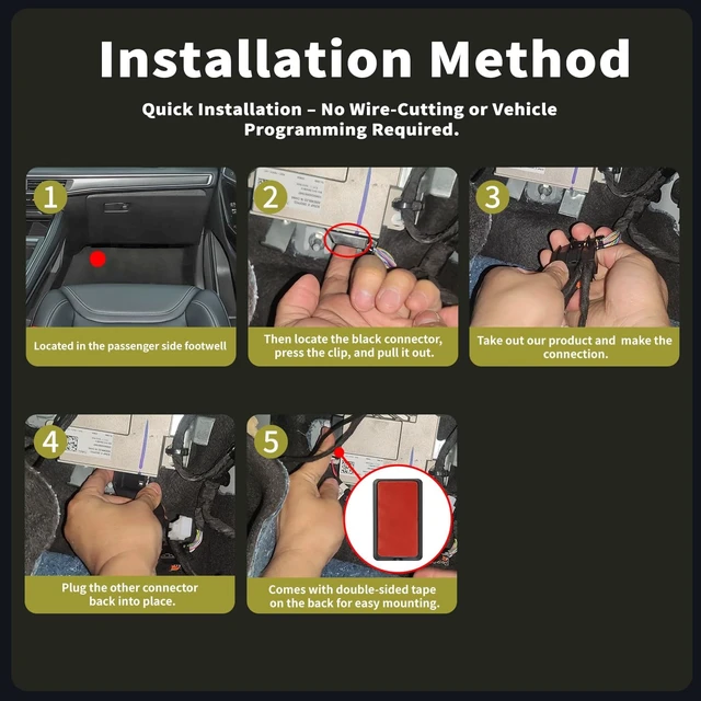 Alt view image 3 of 7 - Auto Start Stop Eliminator for Ford Explorer 2025-2027