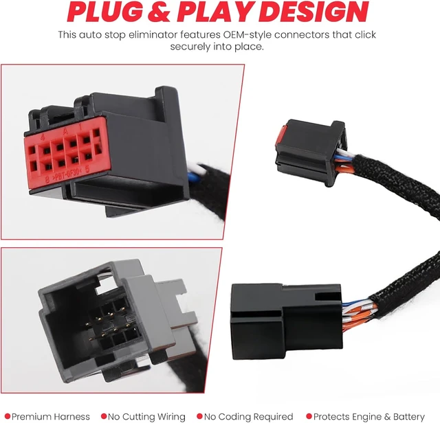 Alt view image 4 of 7 - Jeep Wrangler Auto Start Stop Disable Module