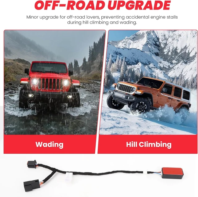 Alt view image 5 of 7 - Jeep Wrangler Auto Start Stop Disable Module