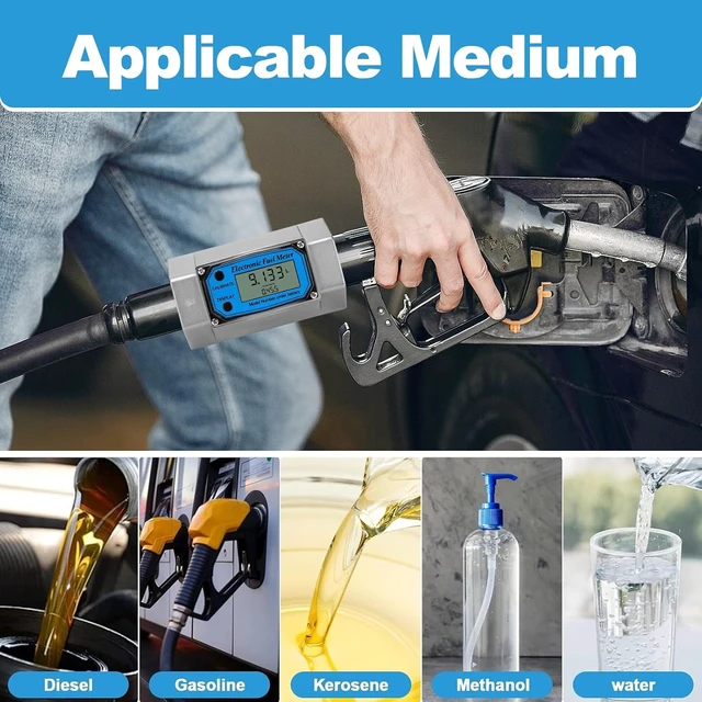 Alt view image 6 of 7 - Digital 2-Inch Turbine Flow Meter