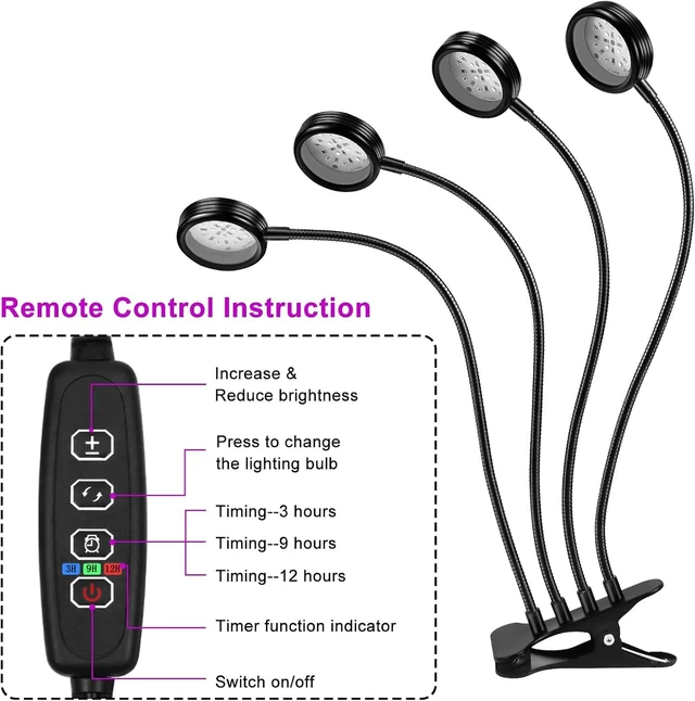 Alt view image 4 of 7 - 15W Dual-Head LED Black Light UV Resin Fixture with Clamp 395-405nm Gooseneck Lamp, USB Powered for Blacklight Party, Stage Lighting, Resin Cure, 3D Printing & Glow in the Dark