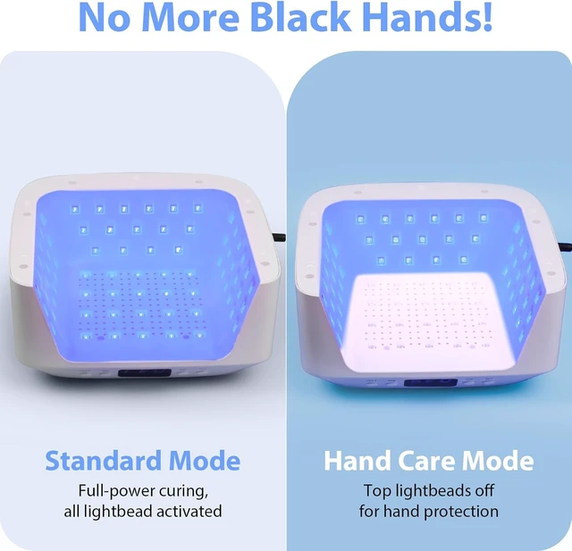 Alt view image 5 of 7 - Professional UV Light for Gel Nails Dual Screen Front & Back