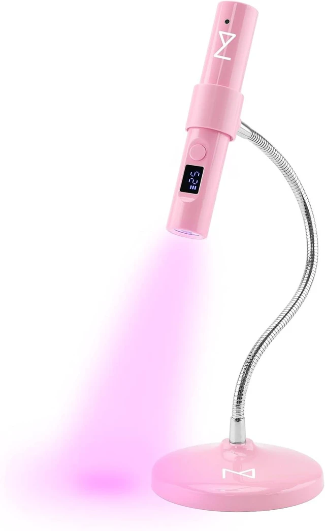 Alt view image 2 of 7 - GlaCure GO Nail Flash Cure Lap with Touch Screen | Pink