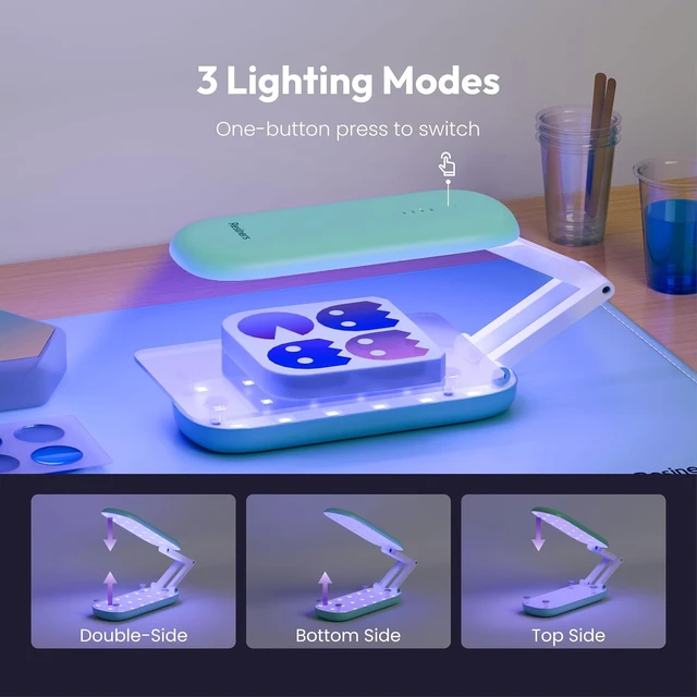 Alt view image 2 of 7 - AirWave Pro Max UV Resin Light Double-Sided Foldable UV Lamp
