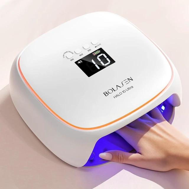Main image of USB-C Cordless Rechargeable UV LED Nail Lamp for Salon & Home