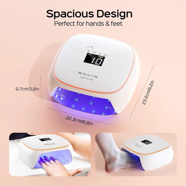 Alt view image 6 of 7 - USB-C Cordless Rechargeable UV LED Nail Lamp for Salon & Home