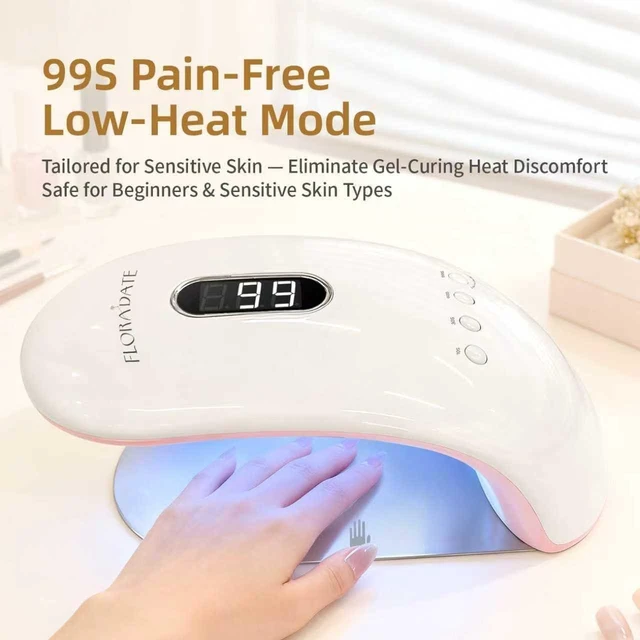 Alt view image 2 of 6 - 36W UV Nail Lamp for Manicure 4 Timers & Automatic Sensor