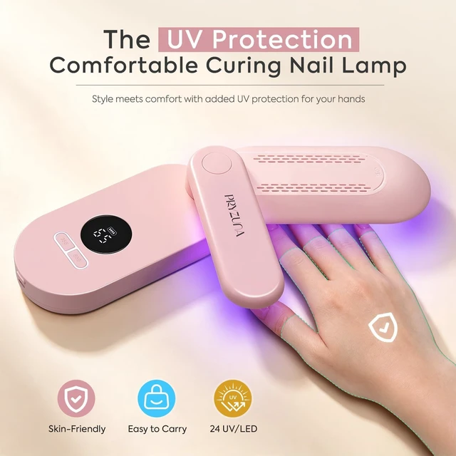 Alt view image 2 of 7 - Cordless UV LED Nail Lamp for UV Protection & Gel Nails