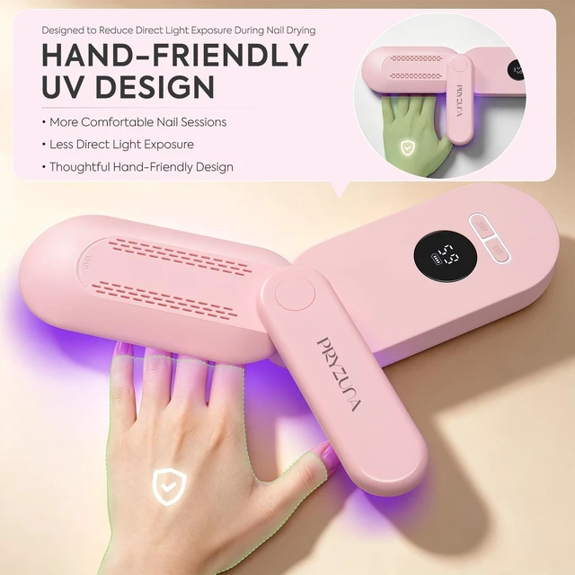 Alt view image 6 of 7 - Cordless UV LED Nail Lamp for UV Protection & Gel Nails