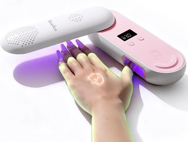 Main image of P-PLUS20F Compact Cordless UV LED Nail Lamp
