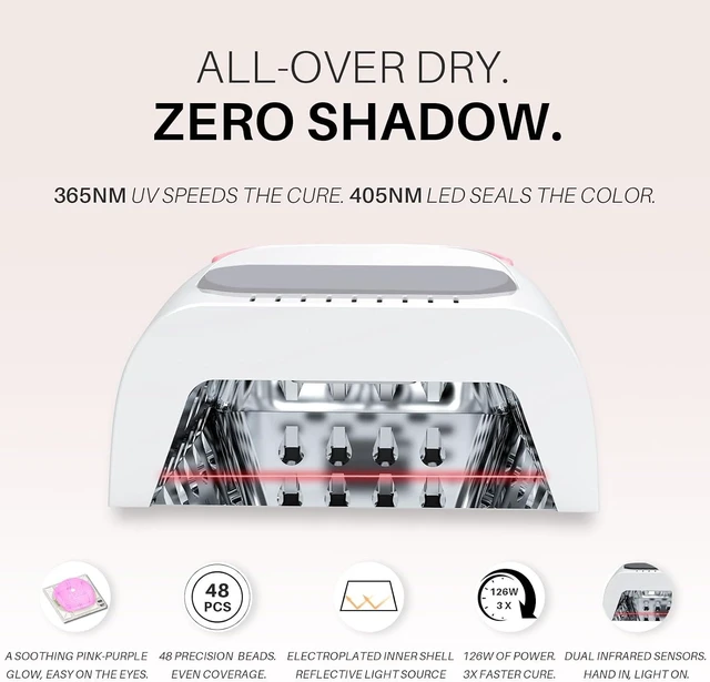 Alt view image 3 of 7 - YangOra YO39 PRO UV LED Nail Lamp & Dryer for Gel Polish
