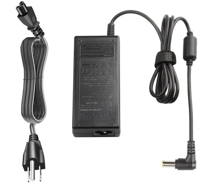 Alt view image 3 of 3 - 19V 3.42A 65W Laptop Adapter Power Supply Charger Cord for Gateway SA1 SA6