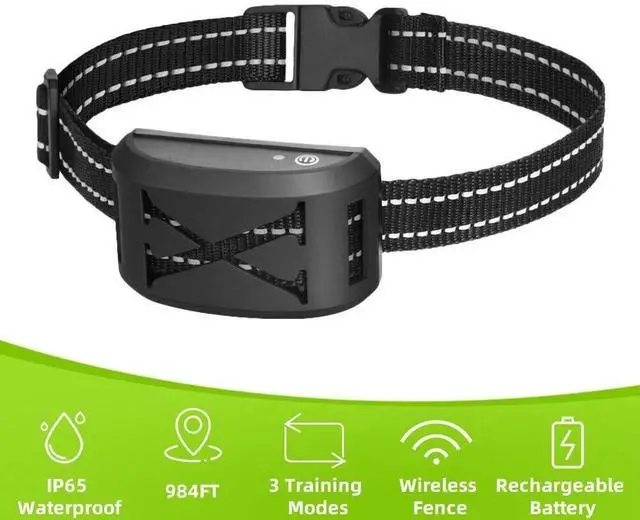 Main image of 1/2/3 Pet Dog Wireless Electric Fence Containment System Training Collar Shock