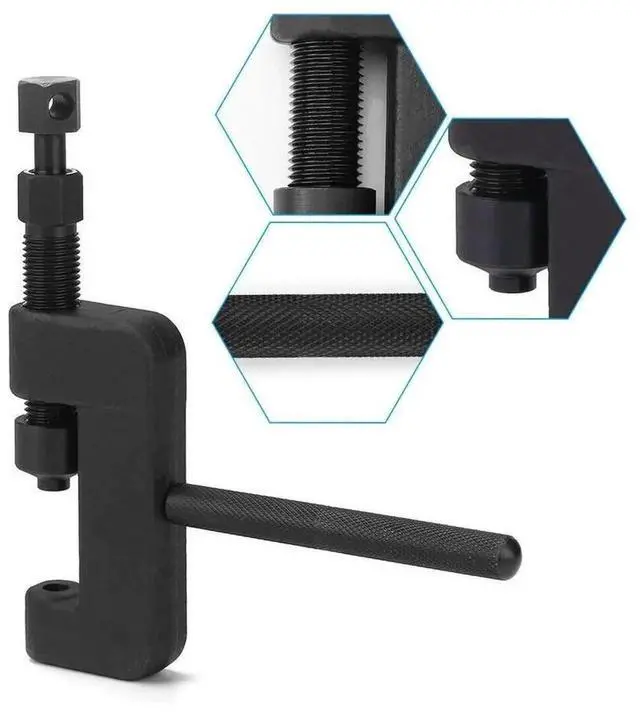 Alt view image 4 of 7 - Motorcycle Chain Breaker Kit Chain Cutter Rivet Tool 520/525/530/630 Pitch ATV