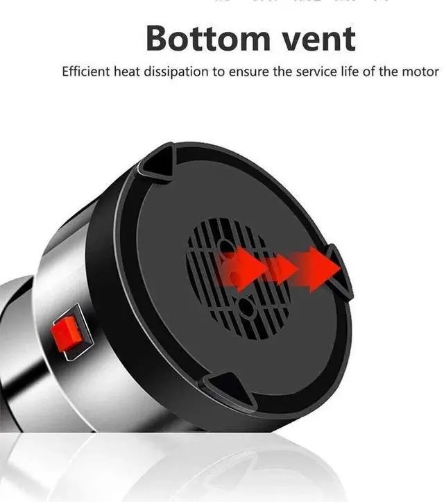 Alt view image 5 of 7 - Coffee Bean Grinder Electric Portable Nut Herb Grind Spice Crusher Mill Blender