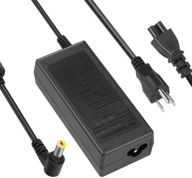Alt view image 6 of 7 - For Acer Aspire One Laptop Power Supply AC Adapter Charger Cord 19V 2.37A 45W