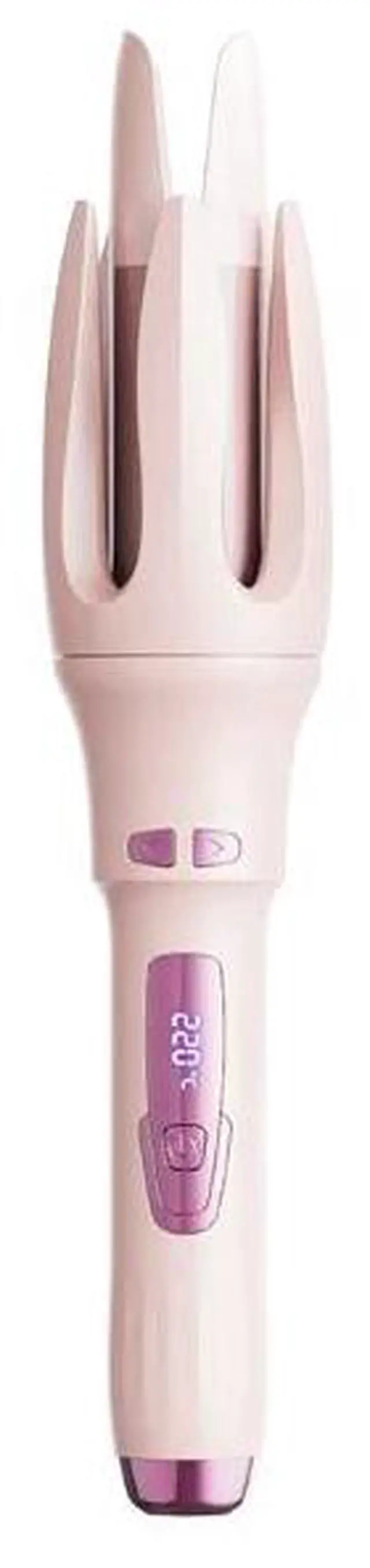 Main image of SOEWIOU Auto Curling Iron 274g, One-Press Automatic CurlingWand with LCD Display, 9 Temps 250-450°F, Ceramic Barrel 1.1 inch, 30s Fast Heat, Dual Voltage, Portable Salon Curler for Long/Short Hair,