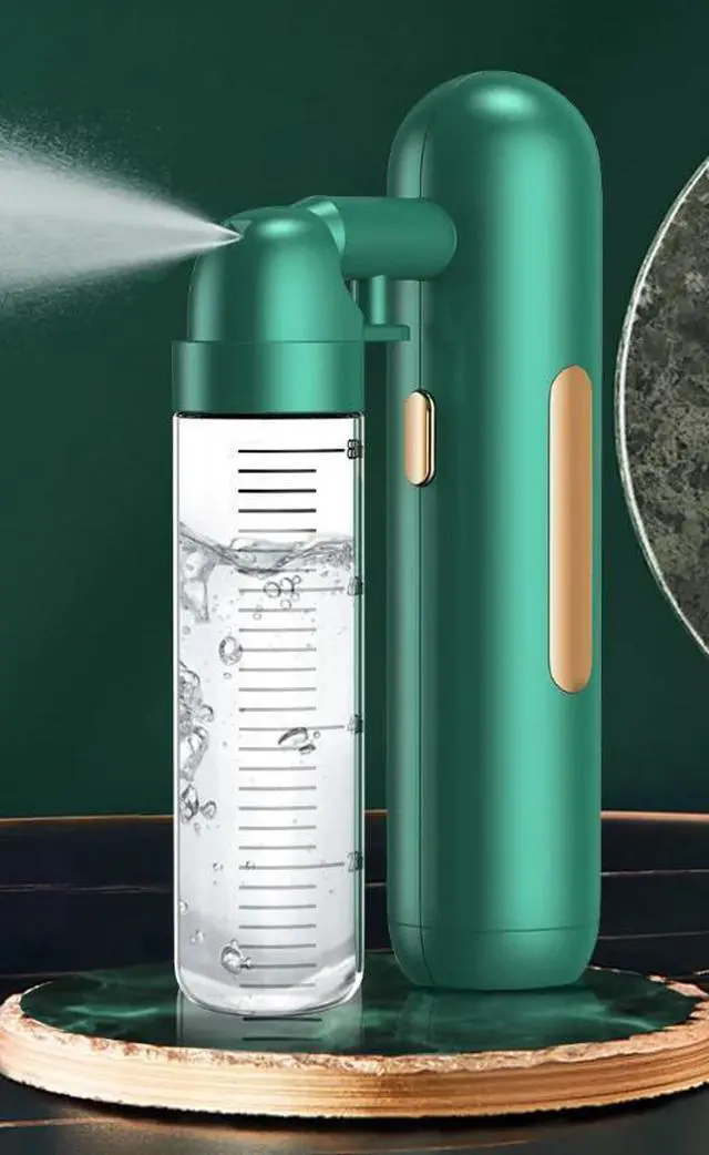 Alt view image 2 of 3 - SOEWIOU  Handheld Humidifier 99g, USB-C Rechargeable Nano Mist Travel Humidifier, 200 ml Tank, Pocket-Size 2.0 in×0.9 in×3.7 in, Quiet 30 dB, 10 h Runtime, Portable Cool Mist for Bedroom, Office De