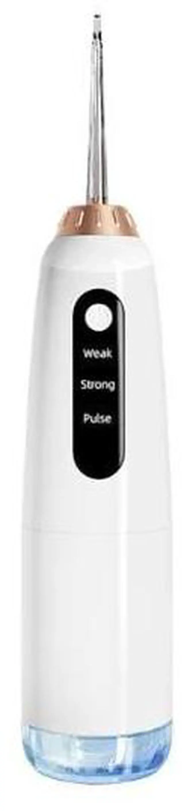 Alt view image 4 of 5 - SOEWIOU Portable Water Flosser 310 ml, USB-C Rechargeable Oral Irrigator with LCD, 3 Modes 4 Jet Tips, IPX7 Waterproof Travel Water Pick, Teeth/Braces/Implant Clean, Collapsible 210-310 ml Tank,