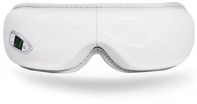 Main image of SOEWIOU  Eye Massager 196g, Rechargeable Heated Eye Therapy Device with Vibration, 3 Modes Sleep/Refresh/Relax, USB-C Fast Charge, Foldable Portable Eye Mask for Travel/Home/Office,