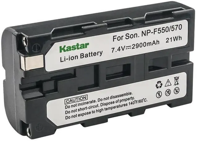 Alt view image 2 of 3 - SOEWIOU Npf570 Battery Replacement For Sony Npf550 Npf330 Digital Camera Battery And Sony Dcrsd1000 Dcrsr40 Dcrtrv900 Dcrvx2000 Dcrvx2100 Dcrvx2200 Hvrhd1000 Hvrv1 Hvrz1 Hvrz5 Hvrz7