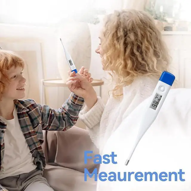 Alt view image 4 of 7 - SOEWIOU Digital Thermometer for Adults & Kids - Oral, Rectal, Underarm Fever Thermometer with Fever Alarm, C/F Switchable, Medical Grade.