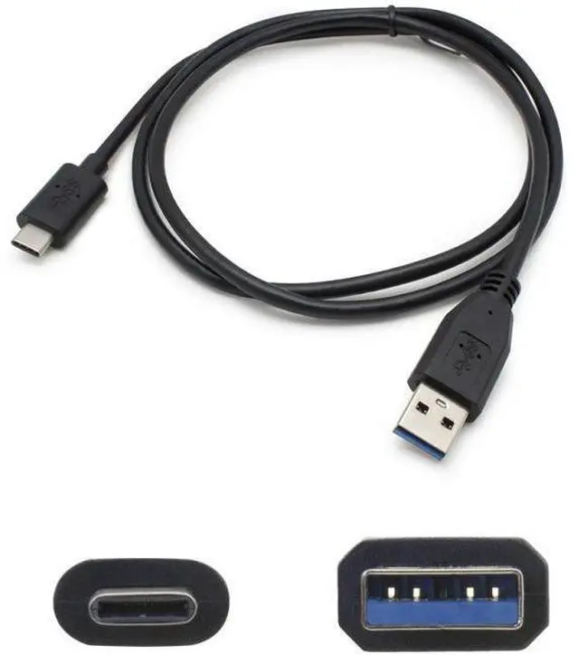 Alt view image 2 of 5 - SOEWIOU Addon 1M Usb 3.1 (C) Male To Usb 3.0 (A) Male Black Cable