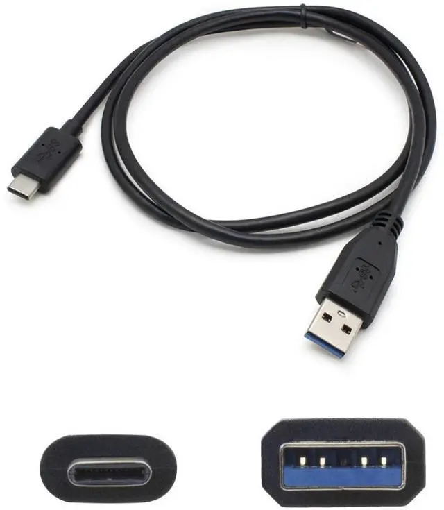 Alt view image 5 of 5 - SOEWIOU Addon 1M Usb 3.1 (C) Male To Usb 3.0 (A) Male Black Cable