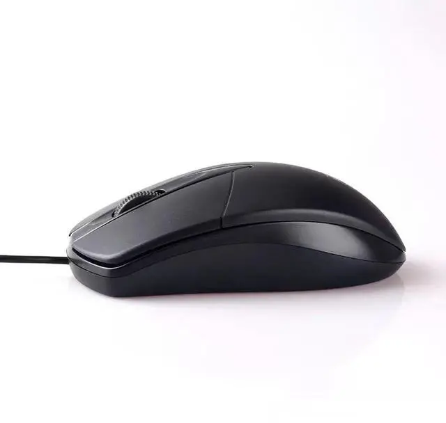 Alt view image 2 of 5 - Guiheng Wired Mouse, Ergonomic Computer Mouse, USB for Right or Left Hand, with Durable Clicks for PC, Computer, Laptop, Desktop, Chromebook, Notebook, Mac(Black)