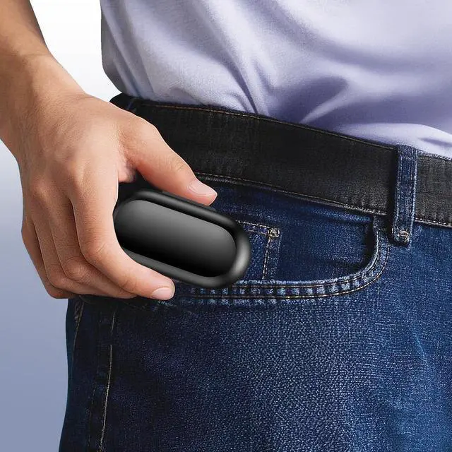 Alt view image 7 of 7 - SOEWIOU True Wireless Bluetooth 5.3 Earbuds, 48H Playtime,Light Weight Headphones in Ear Buds Built in Mic Headset Premium Sound with Deep Bass,Clear Calls Earphones for Sports Workout Black