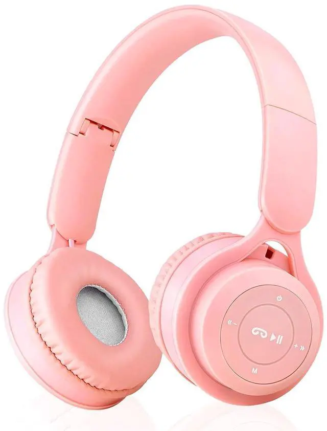 Main image of Upgraded Hybrid Noise Cancelling Headphones with Transparent Modes Wireless Bluetooth with Mic Deep Bass Soft-Earpads Hi-Fi Audio Comfortable Fit Long Playtime for Home Office Travel Over Ear Pink