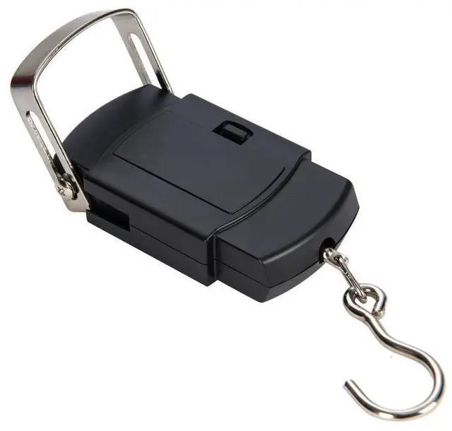 Alt view image 6 of 7 - SOEWIOU Portable Luggage Scale 50kg/110lb Electronic Digital Suitcase Weight Scale Travel Bag Hanging Weighing Scale