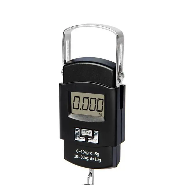 Alt view image 4 of 7 - SOEWIOU Portable Luggage Scale 50kg/110lb Electronic Digital Suitcase Weight Scale Travel Bag Hanging Weighing Scale