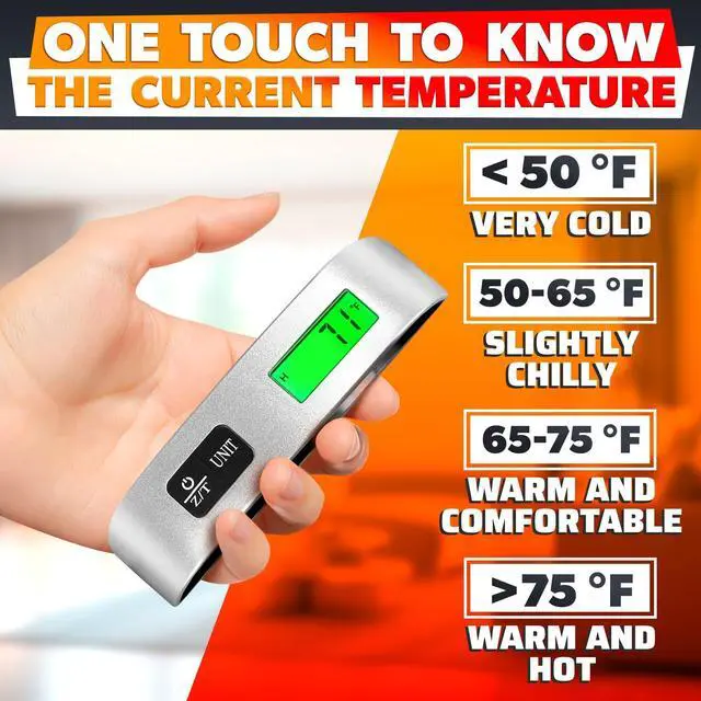 Alt view image 7 of 7 - SOEWIOU Weight Scale for Packages - Hanging Scales for Weighing Packages Portable Luggage Scale Travel Essentials 110lb/50kg - Small Suitcase Scale for Travel Accessories for Women & Men