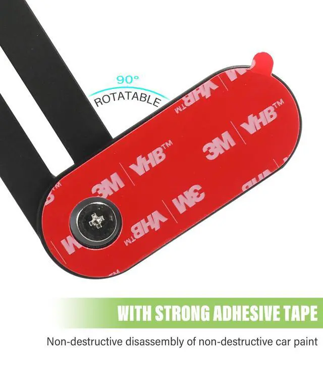 Alt view image 4 of 6 - SOEWIOU Magnetic Car Phone Mount,Phone Holder for Car,Car Accessories Foldable and Adjustable Phone Mount,Cell Magnetic Phone Holder for Car Screen Laptop (Black)