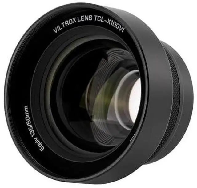 Alt view image 2 of 7 - VILTROX TCL-X100 VI Tele lente de conversión, 1.4X teleobjetivo metal lente de reconocimiento automático para Fujifilm X100VI X100V X100F, negro