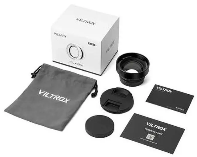 Alt view image 5 of 7 - VILTROX TCL-X100 VI Tele lente de conversión, 1.4X teleobjetivo metal lente de reconocimiento automático para Fujifilm X100VI X100V X100F, negro