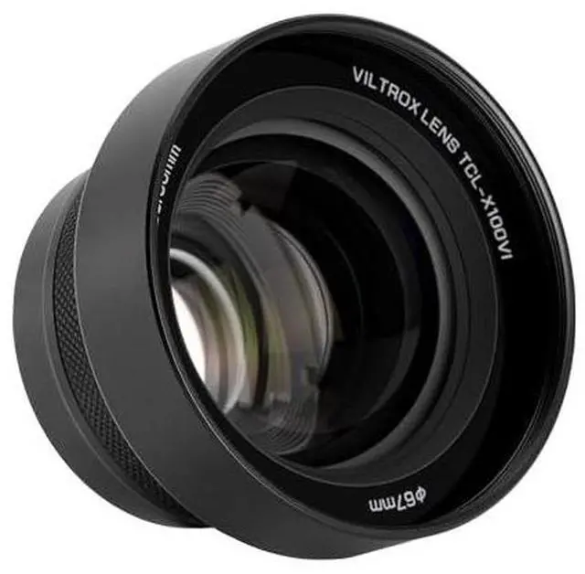 Alt view image 6 of 7 - VILTROX TCL-X100 VI Tele lente de conversión, 1.4X teleobjetivo metal lente de reconocimiento automático para Fujifilm X100VI X100V X100F, negro
